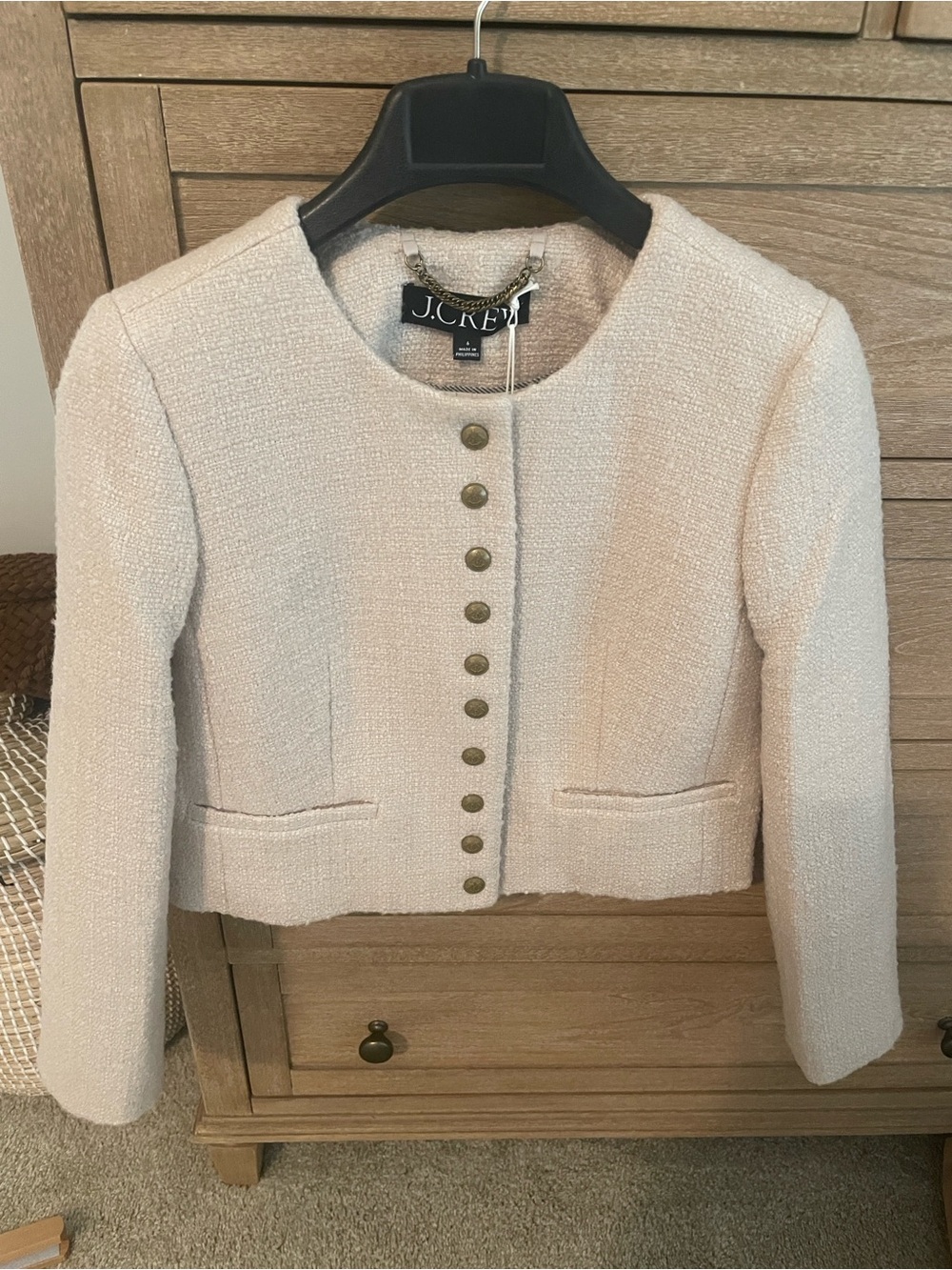 NWT Jcrew Brigette lady jacket